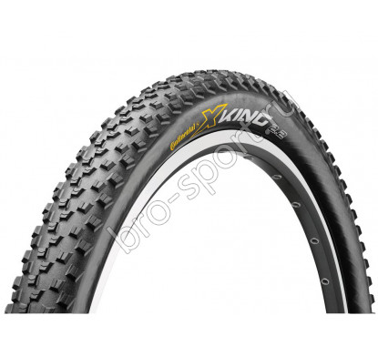 Покрышка Continental X-King 26 x 2.4, (60-559) чёр./чёр. складная, 4/240TPI, ProTection, BlackChili