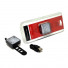 Фонарь передний GACIRON W08J-80 80lm,1диод,автомат,Li-аккум,USB,катафот,угол 25град.черный