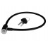 Замок тросовый KLS JOLLY Ø4,5ммхØ12мм x 650мм, чёрный, безопасность 3/10